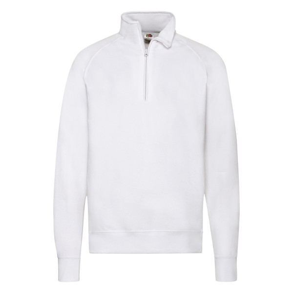 Felpa con zip corta